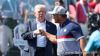 Trump accepts new role with 'proud tradition' once held by rivals Trudeau, Biden and Obama... as fears mount that he has just cursed USA