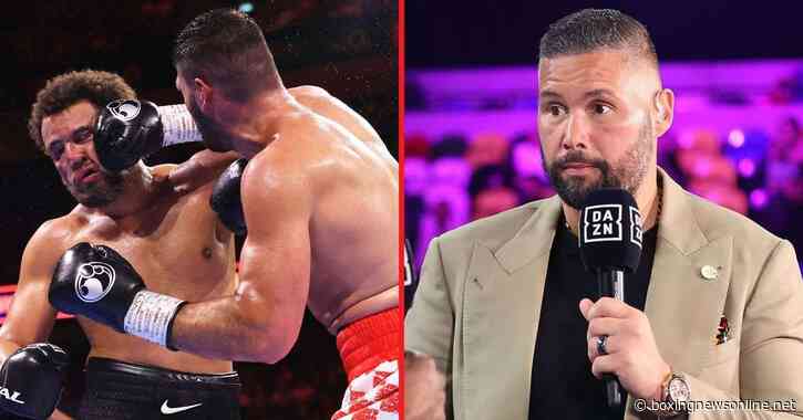 Tony Bellew sums up Moses Itauma’s performance against Filip Hrgovic in shock KO loss