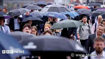 Thunderstorm warning issued by the Met Office