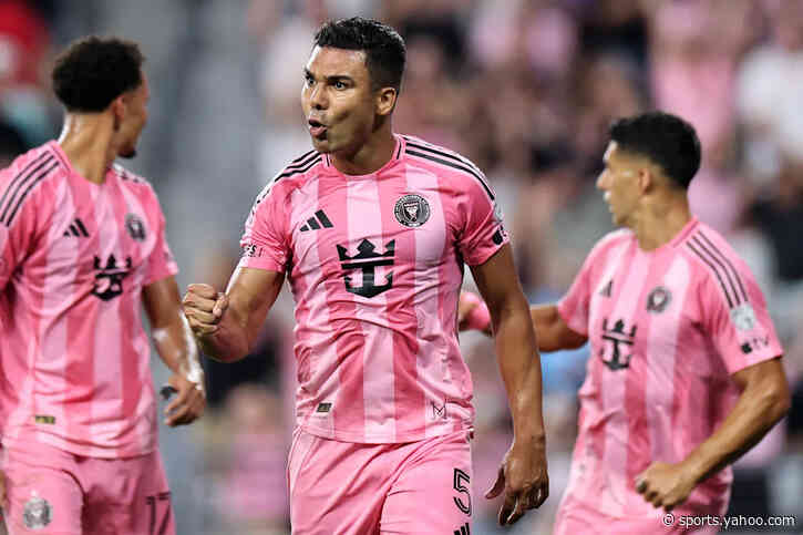 🎥 Casemiro opens Inter Miami account with bullet header