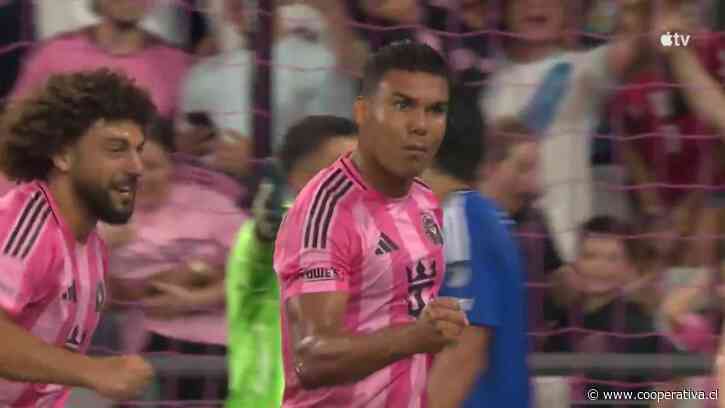 [VIDEO] Casemiro anotó su primer gol en Inter Miami ante CF Montreal de Alexis Sánchez