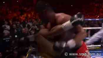 Itauma gasses out, corner throws in towel