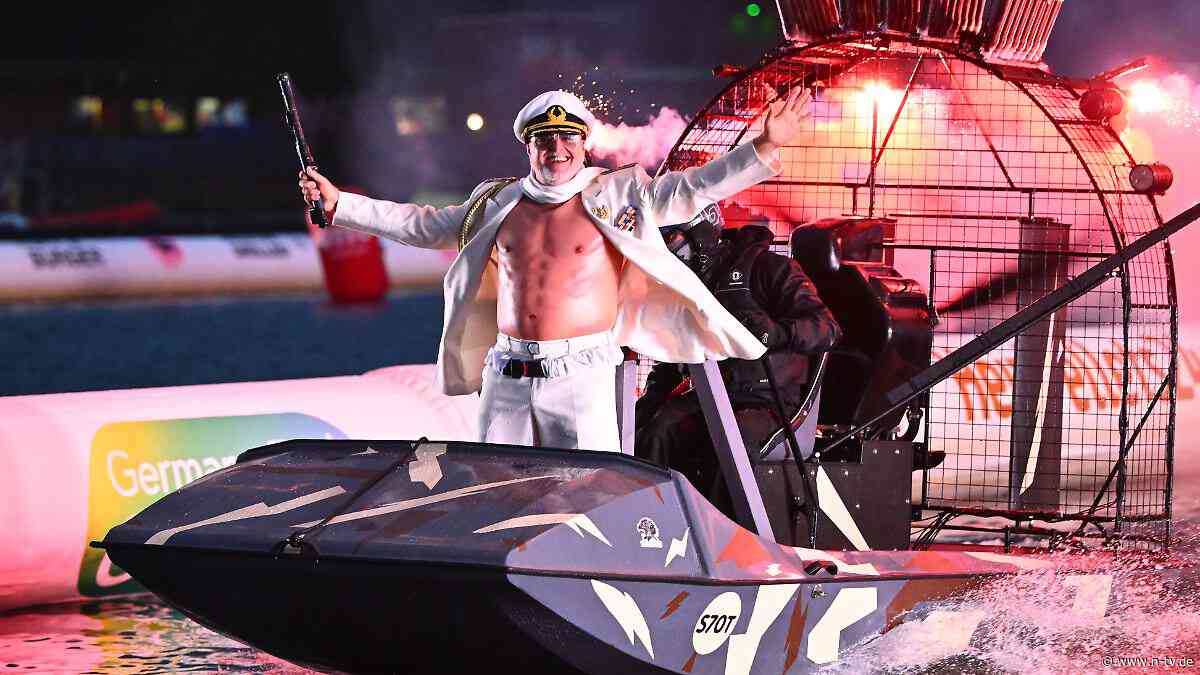 "Jetski Star WM": Stefan Raab säuft ab