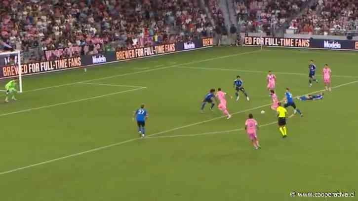 [VIDEO] Messi sacudió a CF Montreal de Alexis Sánchez con un golazo para Inter Miami