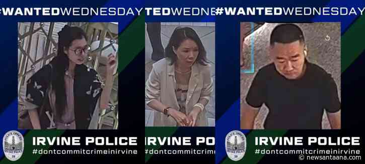 Irvine Police seek ID of suspects in $38K credit‑card fraud spree