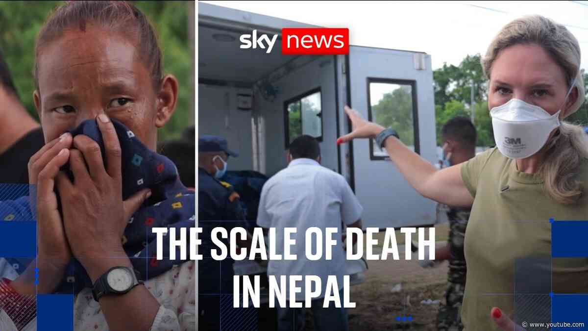 Nepal floods: The grim task of dealing with hundreds of bodies