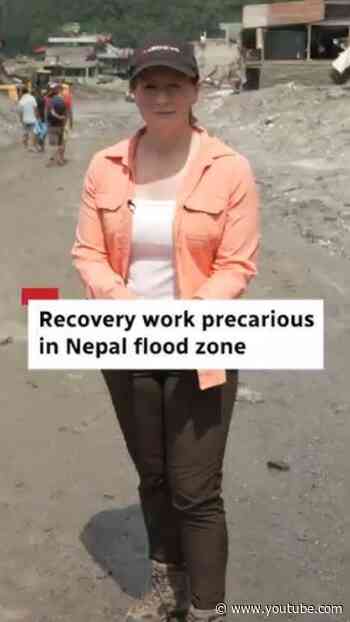 Recovery work precarious in Nepal flood zone