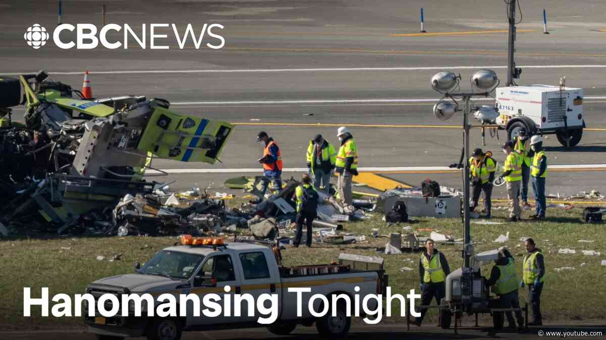 Air traffic controllers allegedly left work early before LaGuardia crash | Hanomansing Tonight