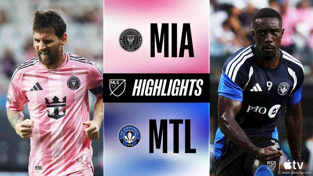 Inter Miami CF vs. CF Montréal | Full Match Highlights | A Barrage of Goals!