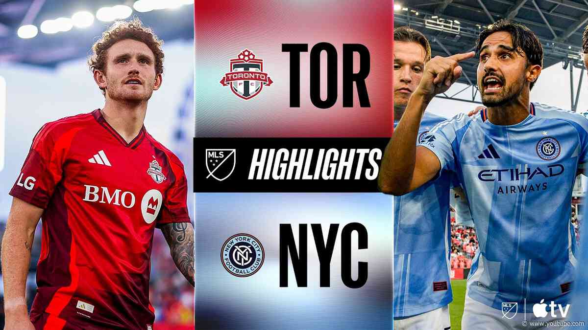 Toronto FC vs. New York City FC | Full Match Highlights | TIGHT ONE IN TORONTO!