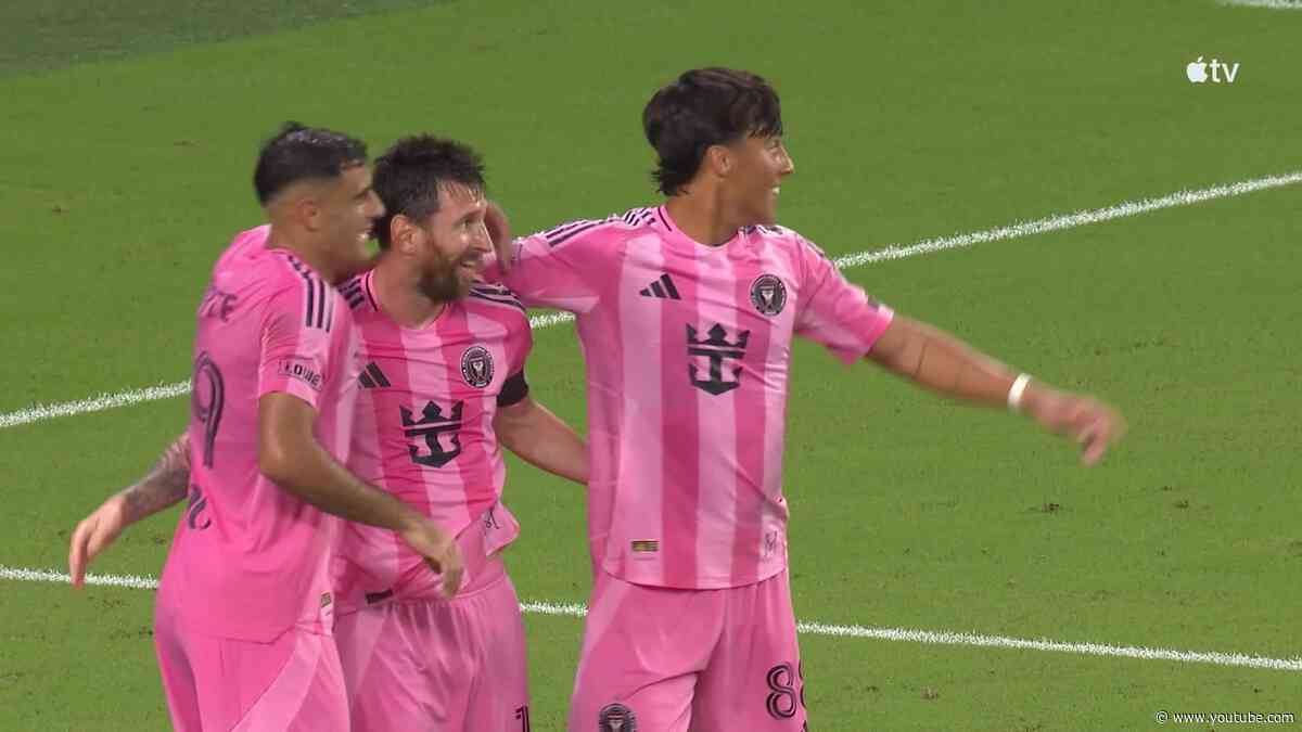 Messi Scores 3rd Goal and Completes HAT TRICK for Inter Miami!