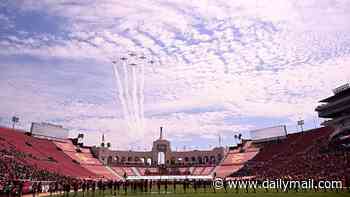 College football fans shocked by images of iconic stadium at opening game after historic rivalry was controversially pulled from schedule