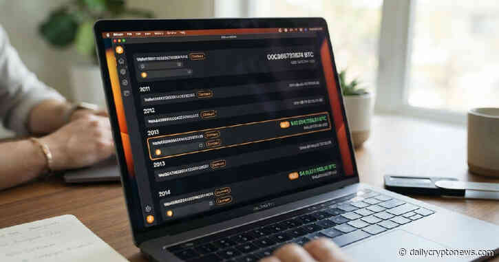 Six Dormant Bitcoin Wallets Awaken, Moving $40 Million in BTC