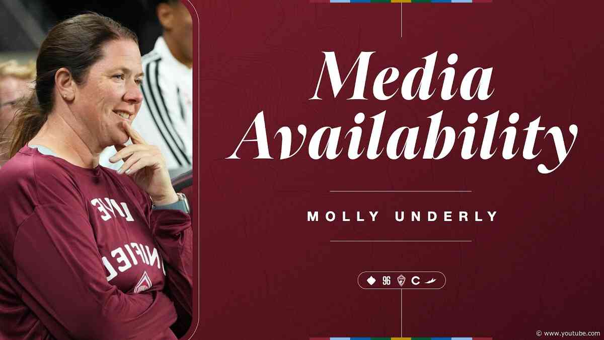 Media Availability | Rapids Unified Head Coach Molly Underly previews Rocky Mountain Cup showdown