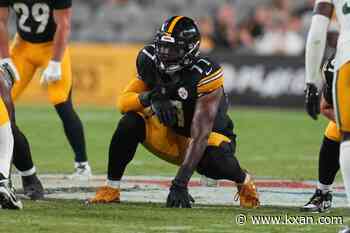 Cowboys acquire offensive tackle Broderick Jones from Steelers, AP source says