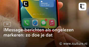 iMessage-berichten als ongelezen markeren: zo doe je dat