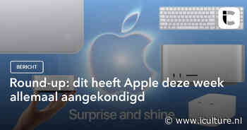 Round-up: dit heeft Apple deze week allemaal aangekondigd