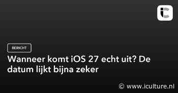 Wanneer komt iOS 27 echt uit? De datum lijkt bijna zeker