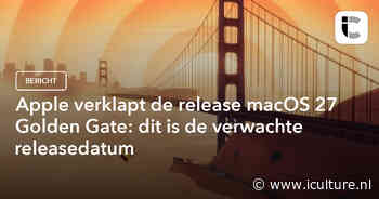 Apple verklapt de release macOS 27 Golden Gate: dit is de verwachte releasedatum