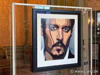 Johnny Depp zeigt Kunst im Düsseldorfer Schloss Benrath