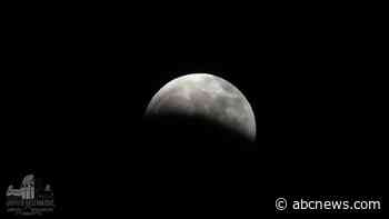 WATCH:  Partial lunar eclipse overnight