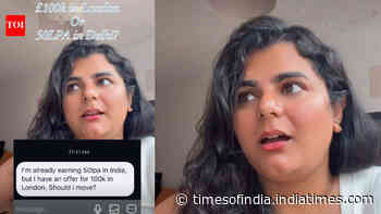 Rs 1.2 crore in London or Rs 50 lakh in Delhi? Indian woman reveals her choice