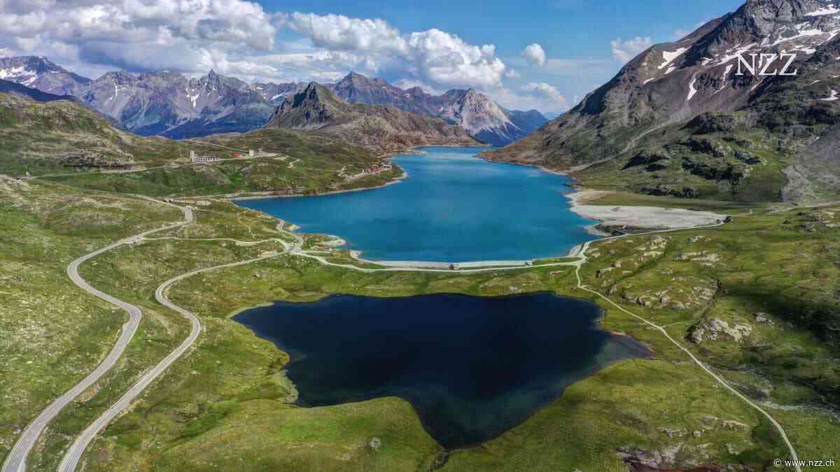 Die Schweiz trocknet aus, doch die Speicherseen der Skigebiete sind randvoll
