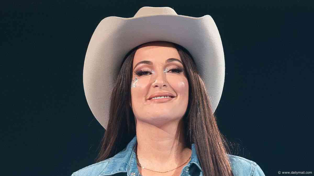 Kacey Musgraves' stage catches FIRE mid-concert as country star performs in Boston