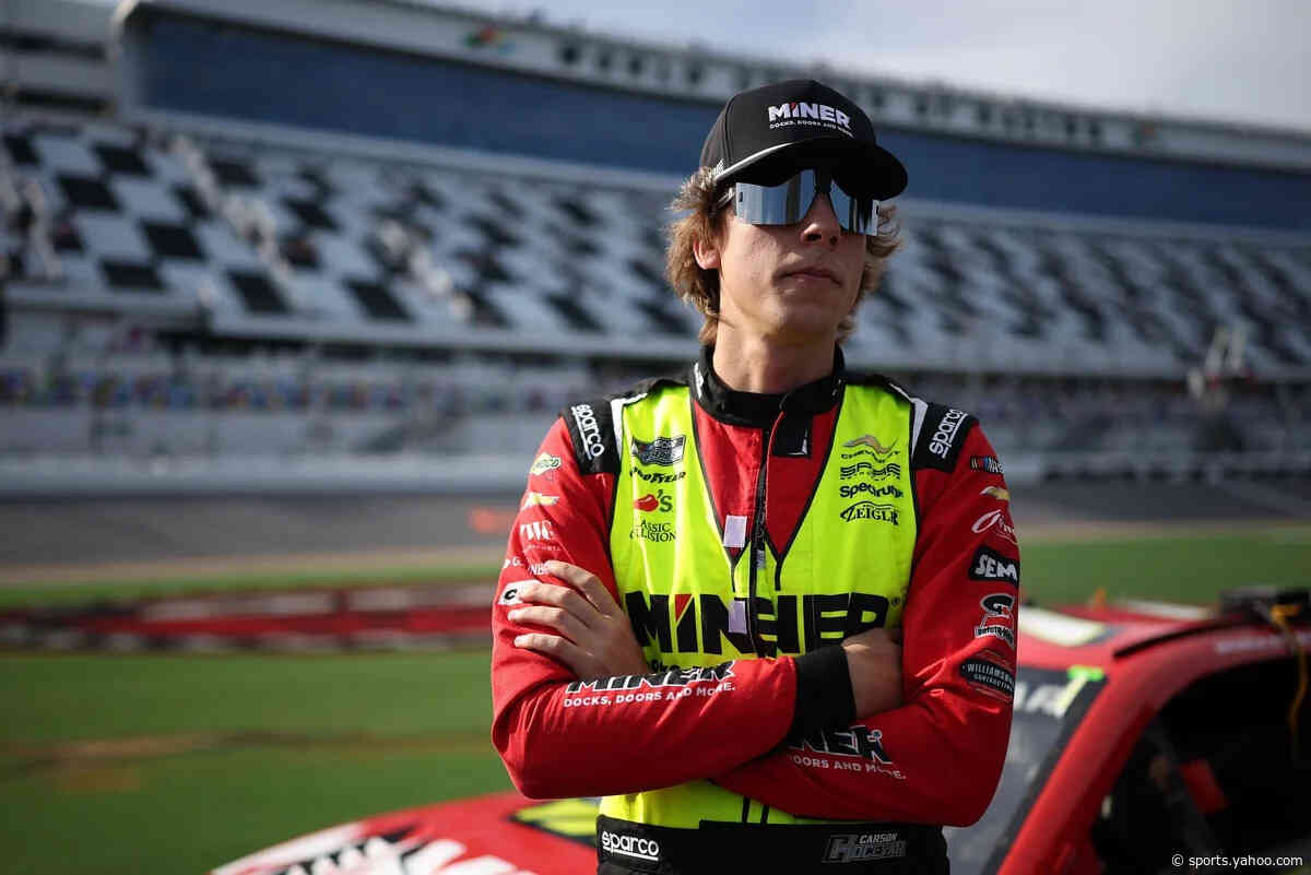 Carson Hocevar surprised after losing control in late-race Daytona crash