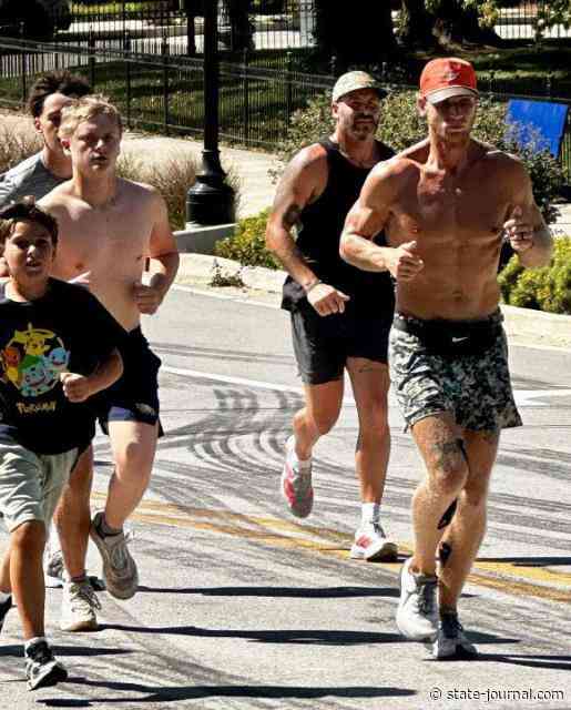 Midway through 450-mile charity run, Gall makes it home