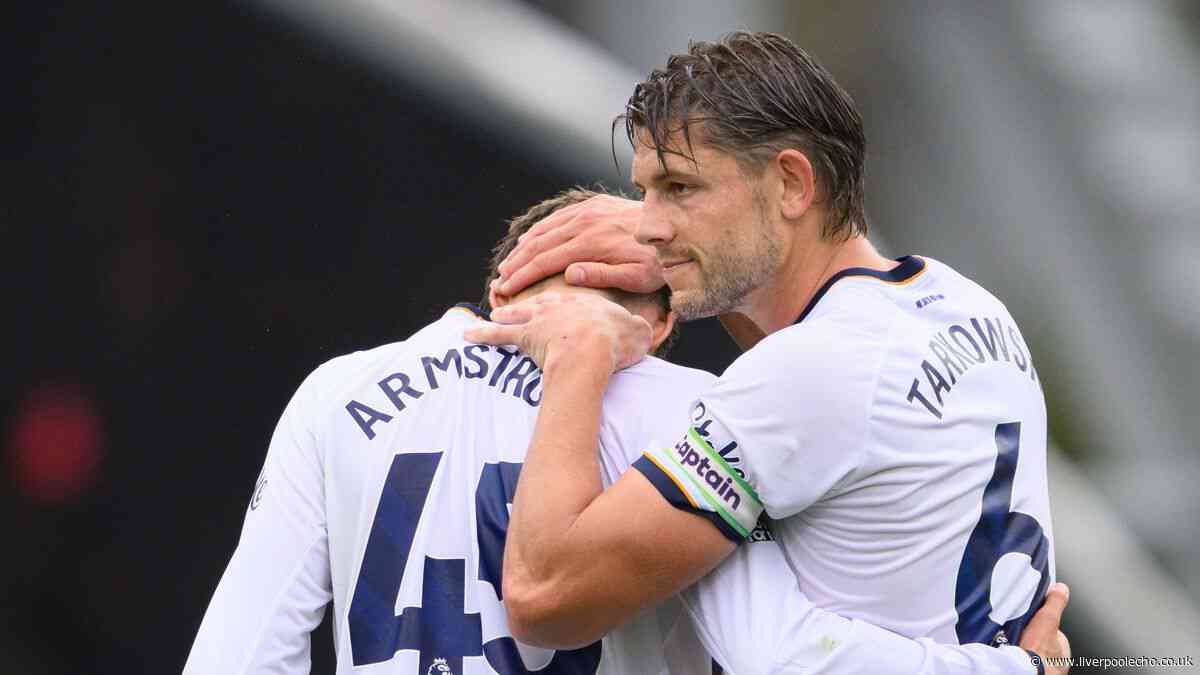 James Tarkowski makes Harrison Armstrong and Iliman Ndiaye plea amid Everton transfer fears