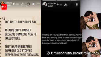 Nikki Tamboli, Arbaz unfollow each other: Cheating posts spark breakup buzz