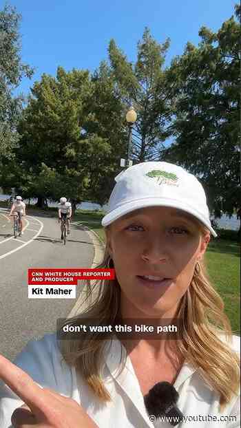 Cyclists protest Trump’s proposed overhaul of East Potomac Park