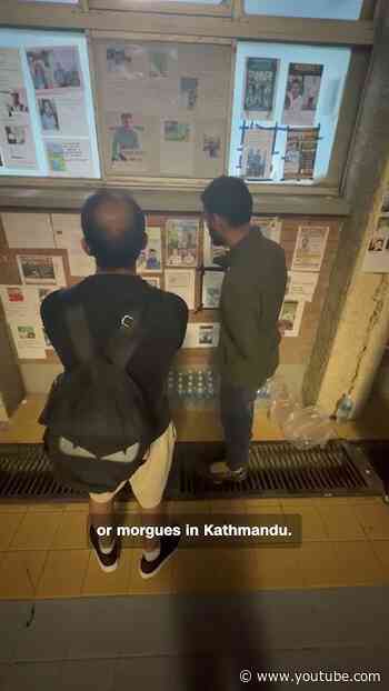 How families are searching for missing loved ones in Nepal