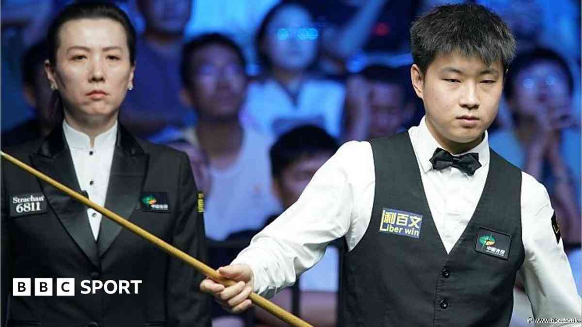Zhao sweeps Robertson aside in Wuhan to top world rankings