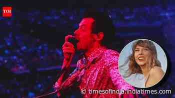 Harry Styles mentions Taylor Swift during a recent concert