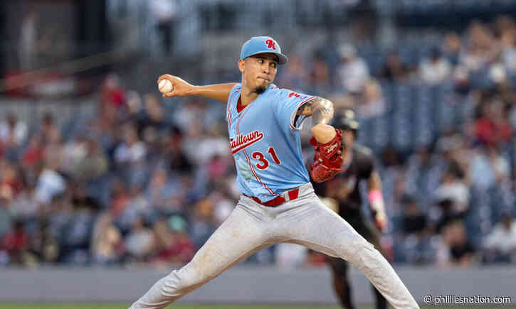 Phillies release former organizational minor-league pitcher of the year amid disaster season