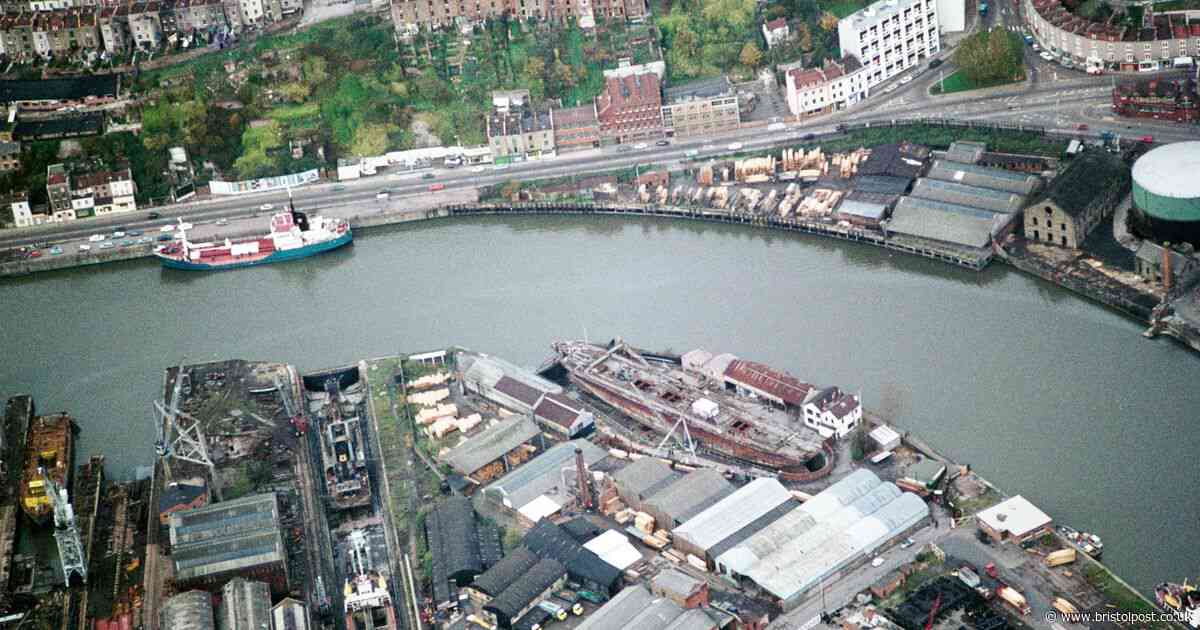 Aerial photos show how Bristol's landmarks have changed since the 1970s