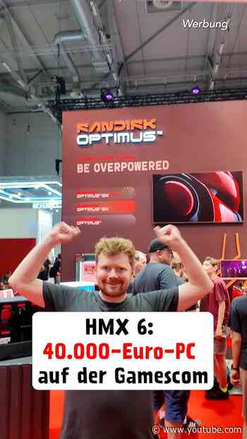 HMX 6: 40.000€ PC live auf der Gamescom