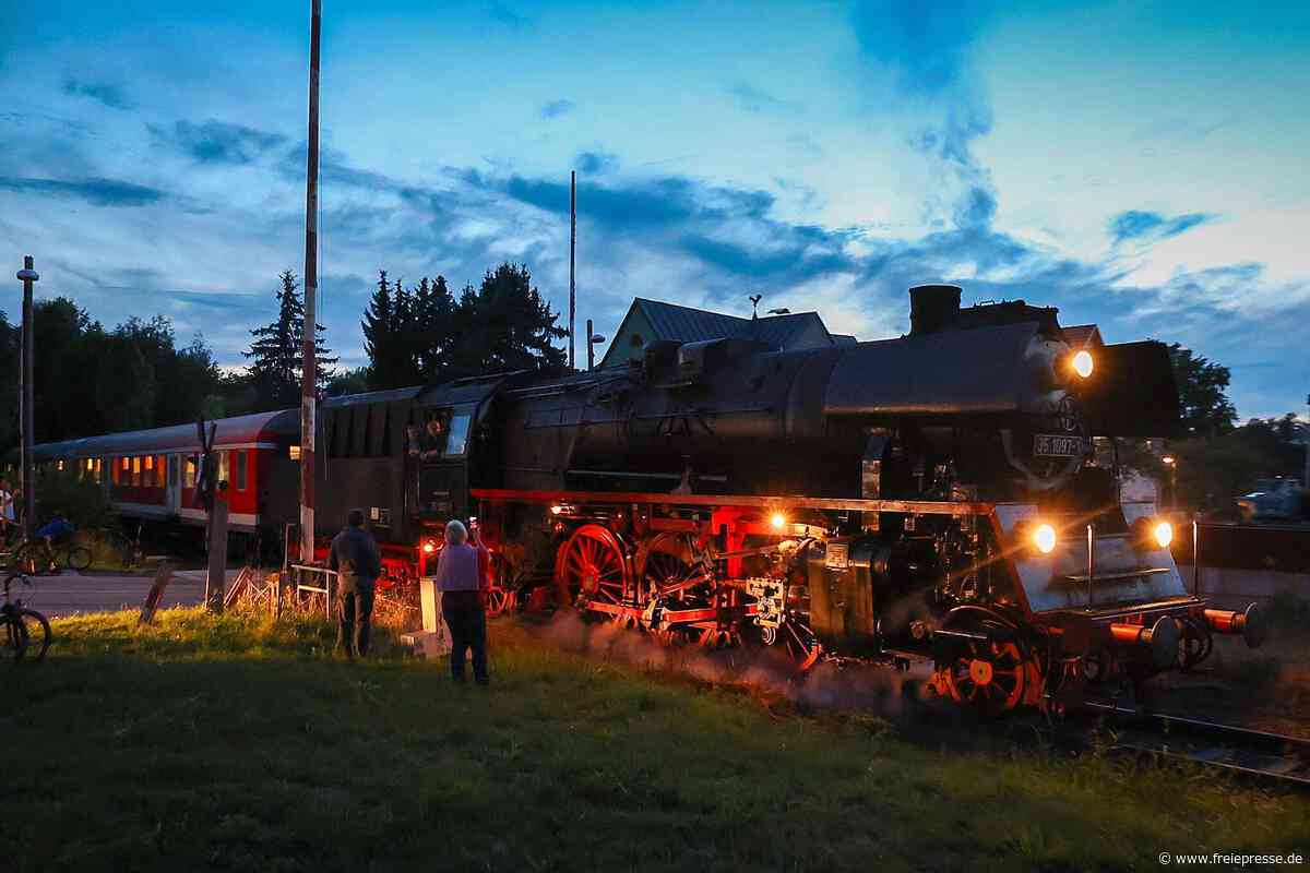 Muldentalbahn rollt zur Nacht der Schlösser im Landkreis Zwickau: Die schönsten Fotos