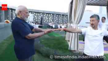 Watch: PM Modi takes part in yoga session during Uzbekistan visit