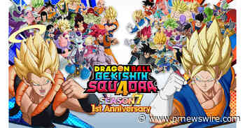 DRAGON BALL GEKISHIN SQUADRA Marks Its First Anniversary with Super Gogeta, Reveals Year-End Overhaul!