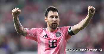 Hoofdrol voor ongrijpbare Lionel Messi bij monsterzege Inter Miami: vier goals en een assist