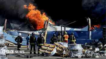At least 37 dead and hundreds evacuated after strike on Kyiv weapons depot
