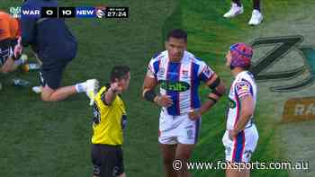 ‘Savage’: Star prop second player SENT OFF this year in potential flashpoint of Knights’ season