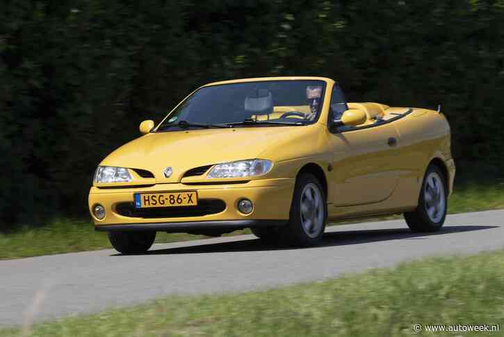 Deze Renault Mégane Cabriolet ziet er best goed uit maar echt stijf is hij niet