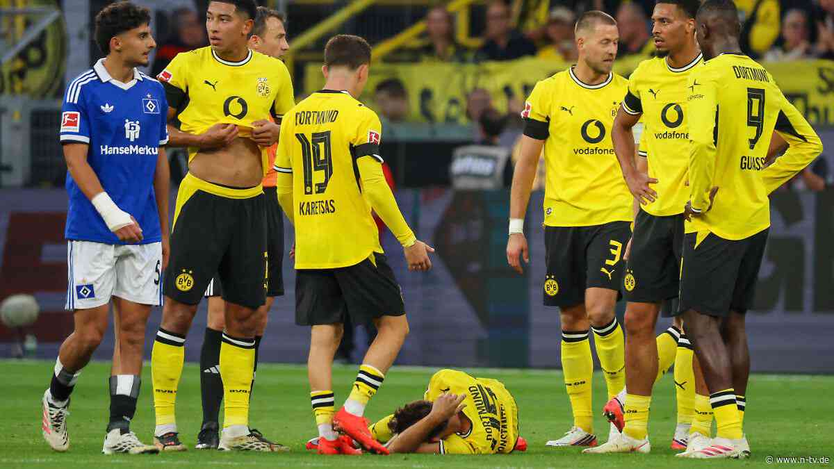 Kreuzbandriss steht im Raum: "Knacken gehört": Der gesamte BVB leidet mit Konstantelias