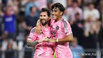 Messi blinkt uit met vier goals en één assist bij monsterzege Inter Miami