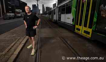 He survived being hit by a tram. Now he plans to run a marathon
