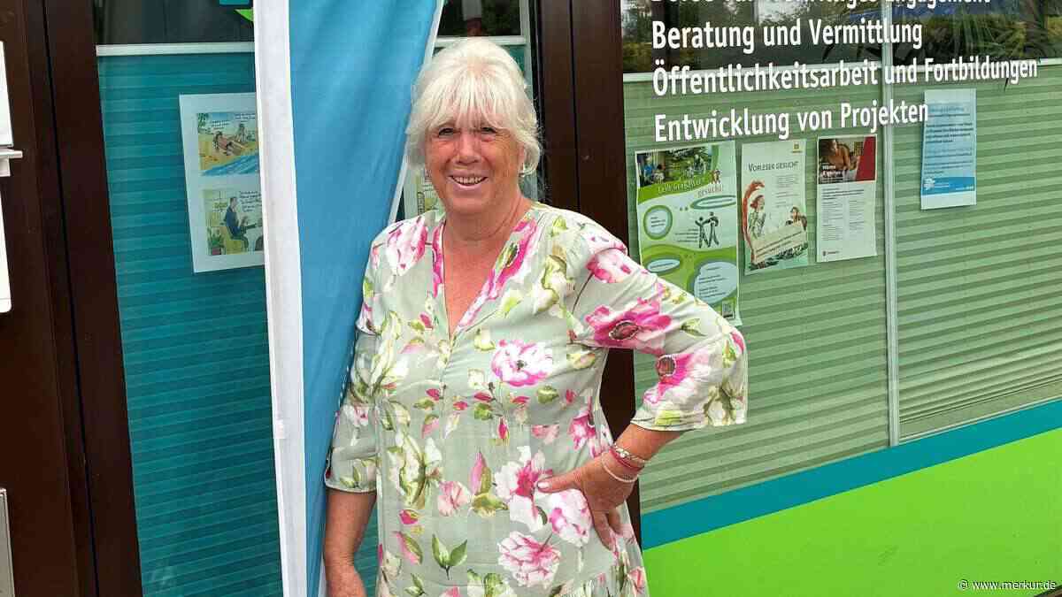Gisela Kitzing (78) hilft seit 16 Jahren in der Germeringer Insel